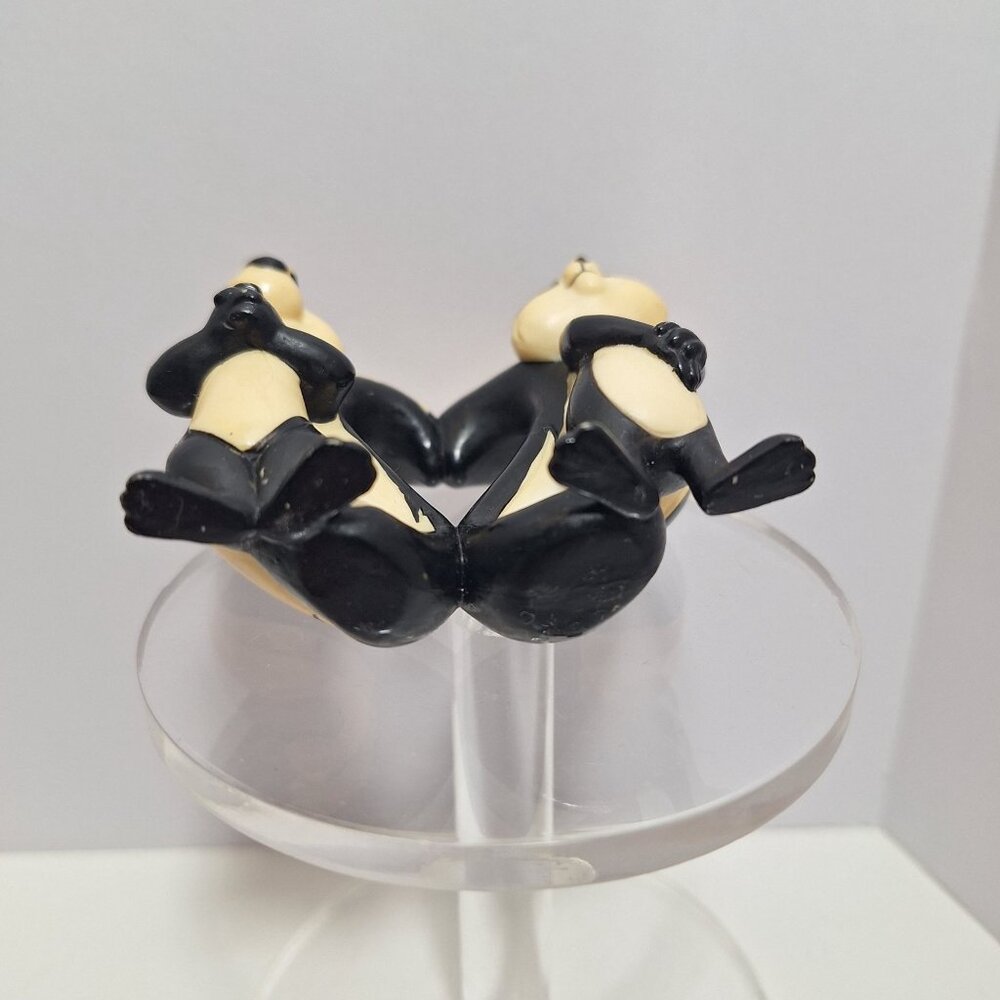 Pepé Le Pew & Penelope Figure Heart-Shaped Romantic  1985 - Picture 11 of 15